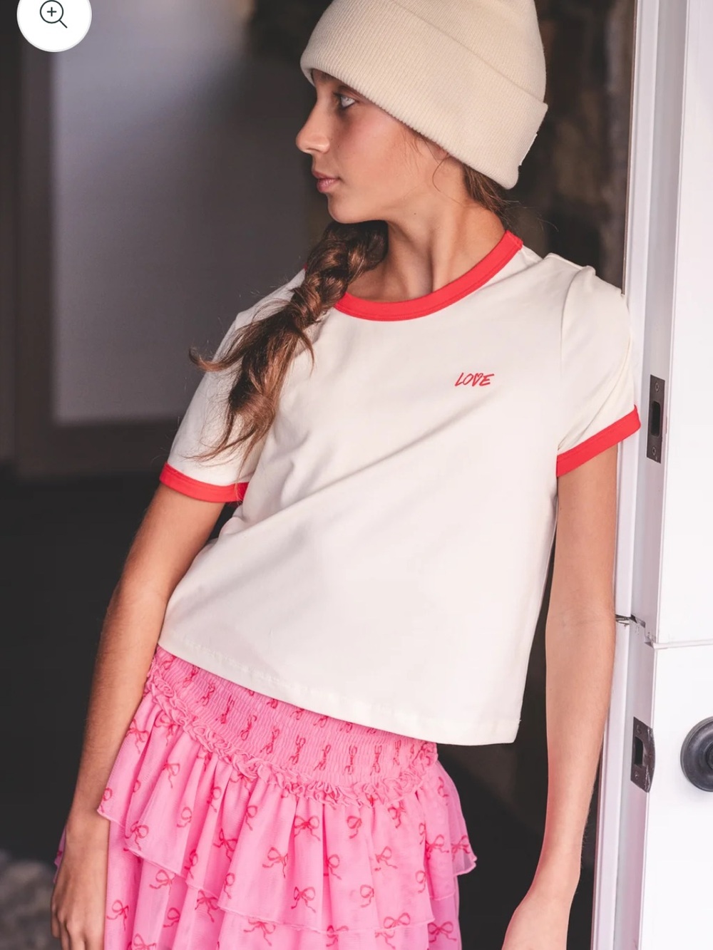 Finding Foxtale Love Tee girls size 8